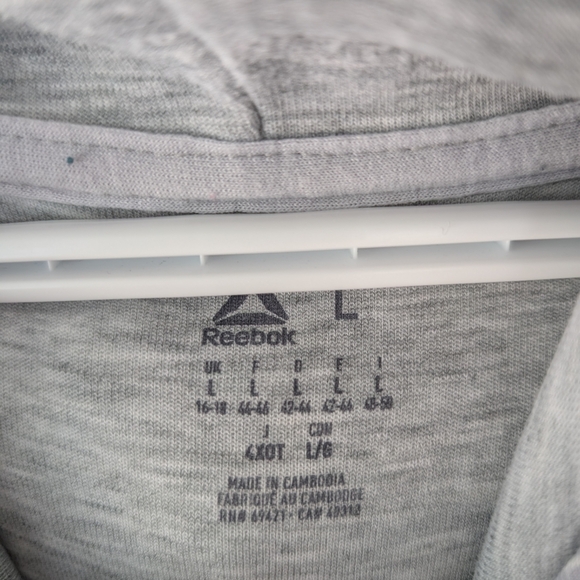 Reebok Women's TS Q4 Hoodie Sweatshirt In Size Large - Picture 10 of 12